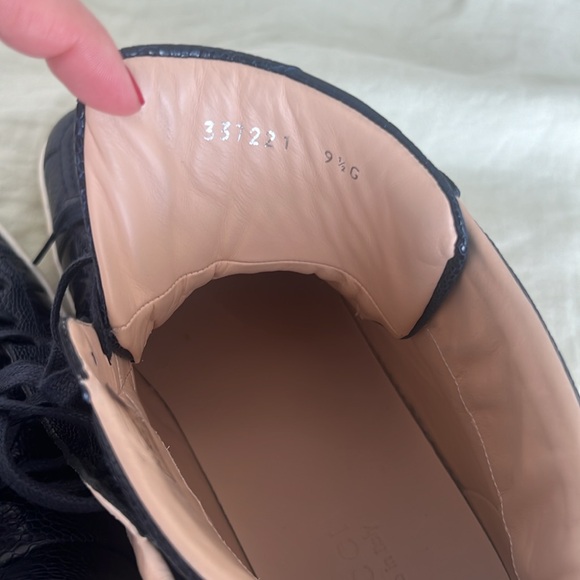 Gucci Ostrich Claw Hi Top Sneakers - Picture 4 of 8